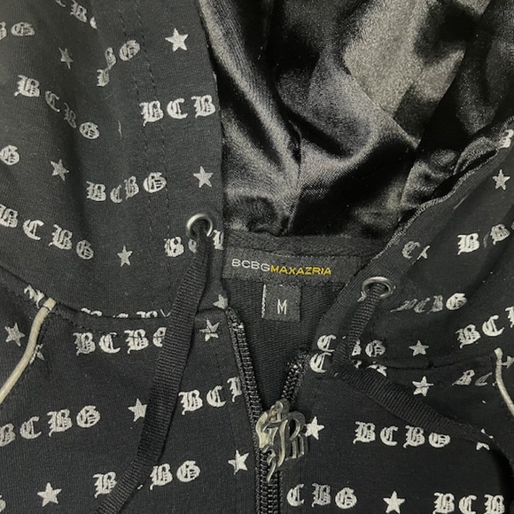 Y2K Black Jacket Zip up - Picture 4 of 6